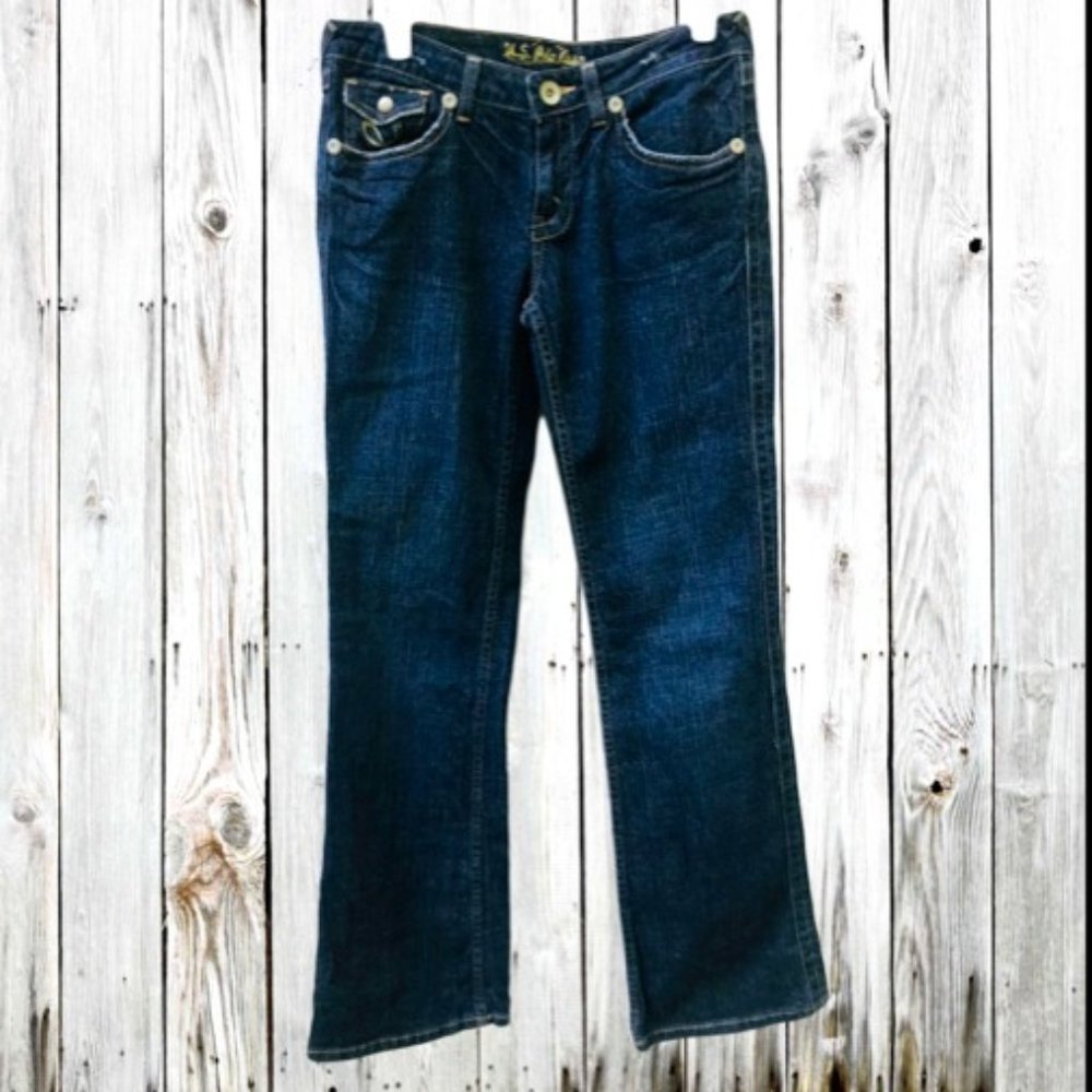 Womens US Polo Assn. dark blue jean size 7/8